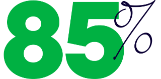 85%