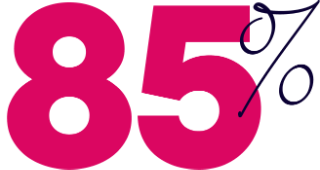85%