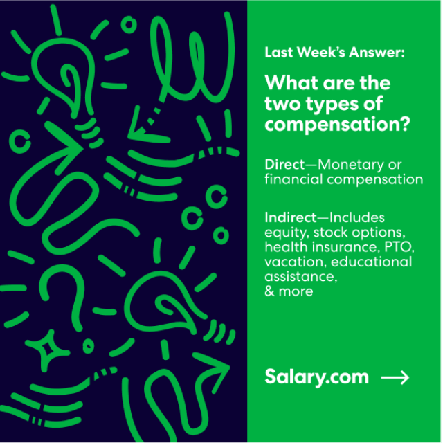 Answer to Last Week's Quiz