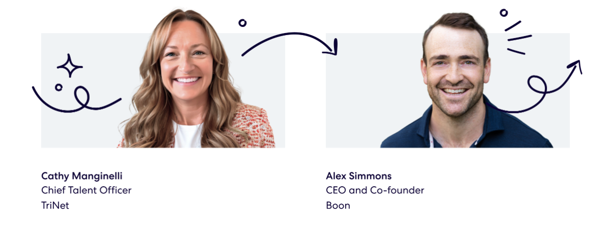 Cathy Manginelli and Alex Simmons