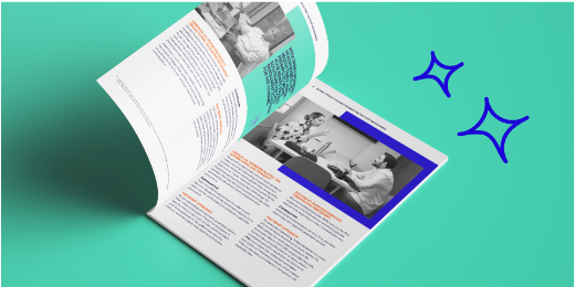 3D image of eguide opened