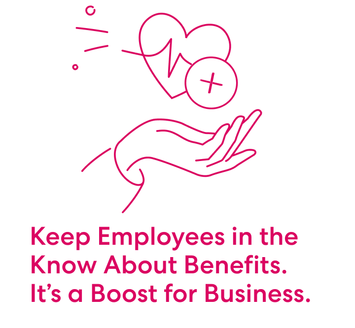 Illustration promoting effective reviews, with the text 'Time to Talk? How to Make Reviews Work Harder' and a laptop screen showing a person with a speech bubble.