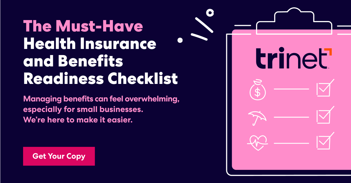 Promotional image for a performance management guide with text, a download button, and an open book showing related content and a 14.9% statistic.