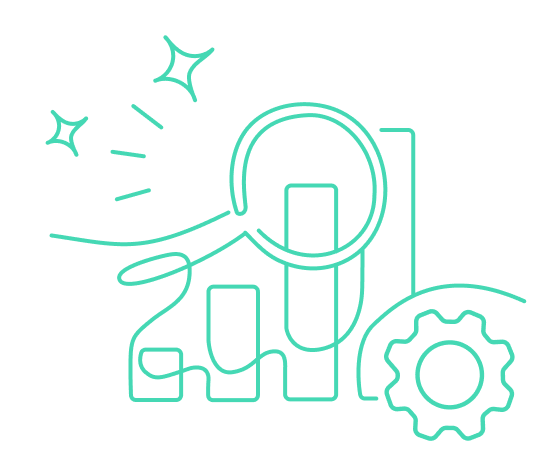 magnifying lens and chart