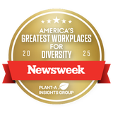 Newsweek American's Greatest Workplace for Diversity 2024 & 2025