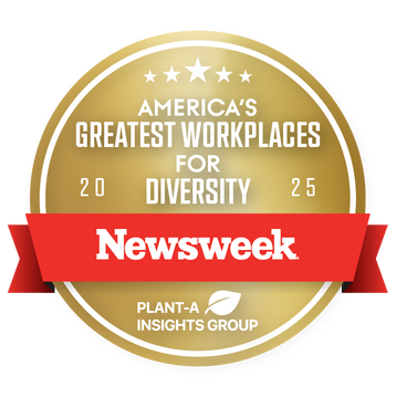 Newsweek  American's Greatest Workplace for Diversity 2024 & 2025